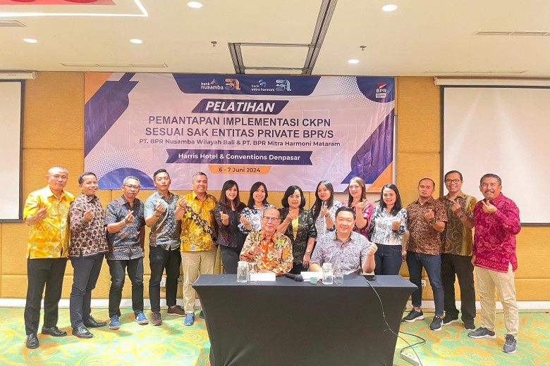 Pelatihan Implementasi CKPN-SAK EP BPR Nusamba Wilayah Bali & BPR Mitra Harmoni Mataram